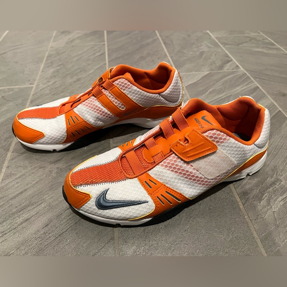 Nike Orange and White Athletic Shoes Women’s Size 8